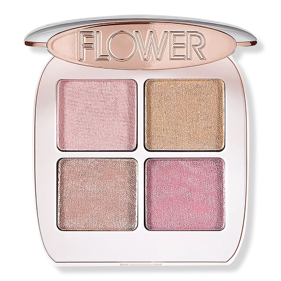 LOT OF 4 PCS FLOWER - SHADOW QUAD EYESHADOW PALETTE SHADE PETAL PLAY + - Picture 2 of 6